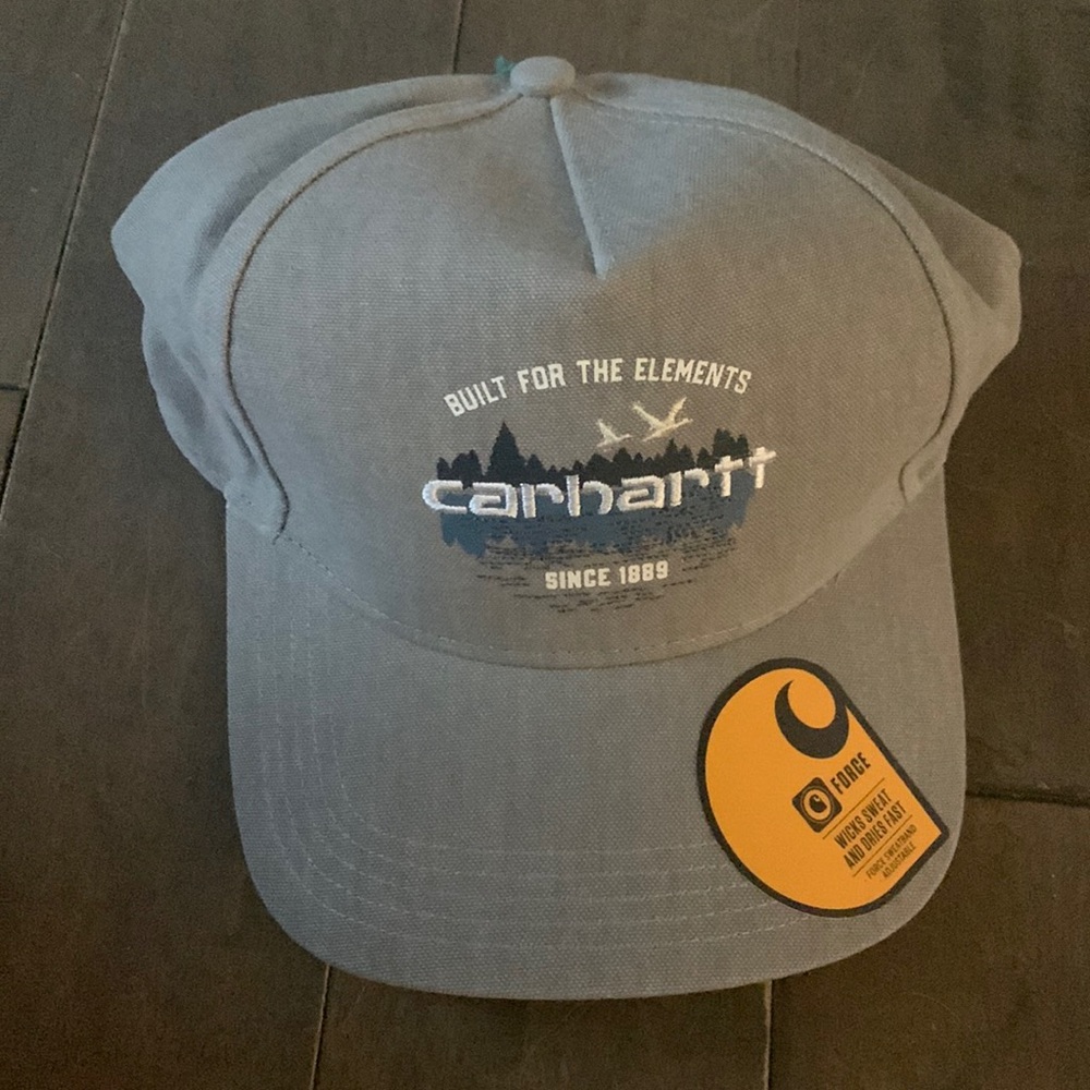 Carhartt Trucker Hat Canvas Outdoor Graphic Cap OSFA Snapback BNWT